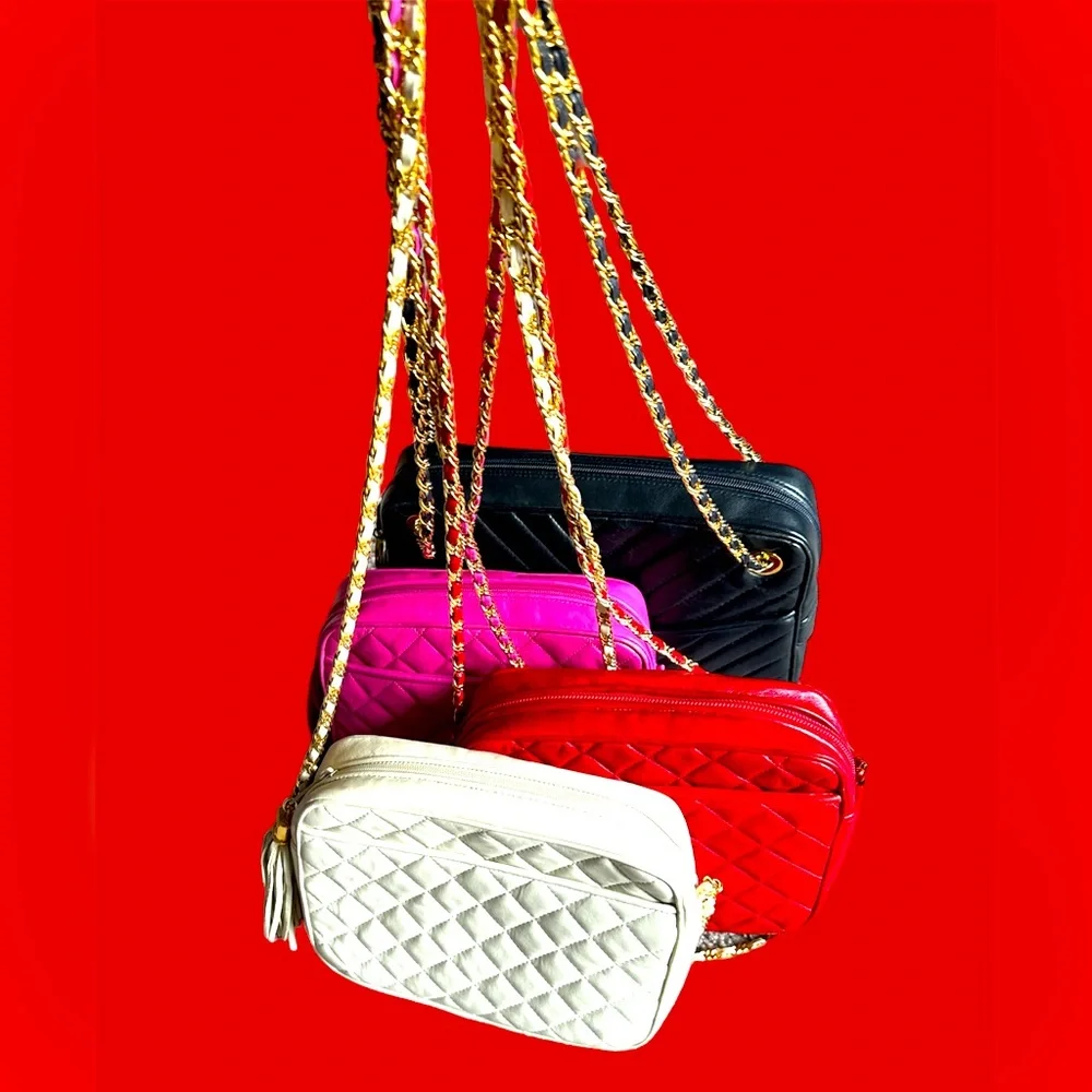 Vintage Jay Herbert Bags Pink Red White Black individual price listing ! - Picture 1 of 6